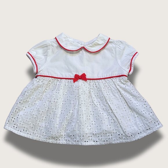 Vintage-Inspired (Janie and Jack) Peplum Top - Picture 1 of 2
